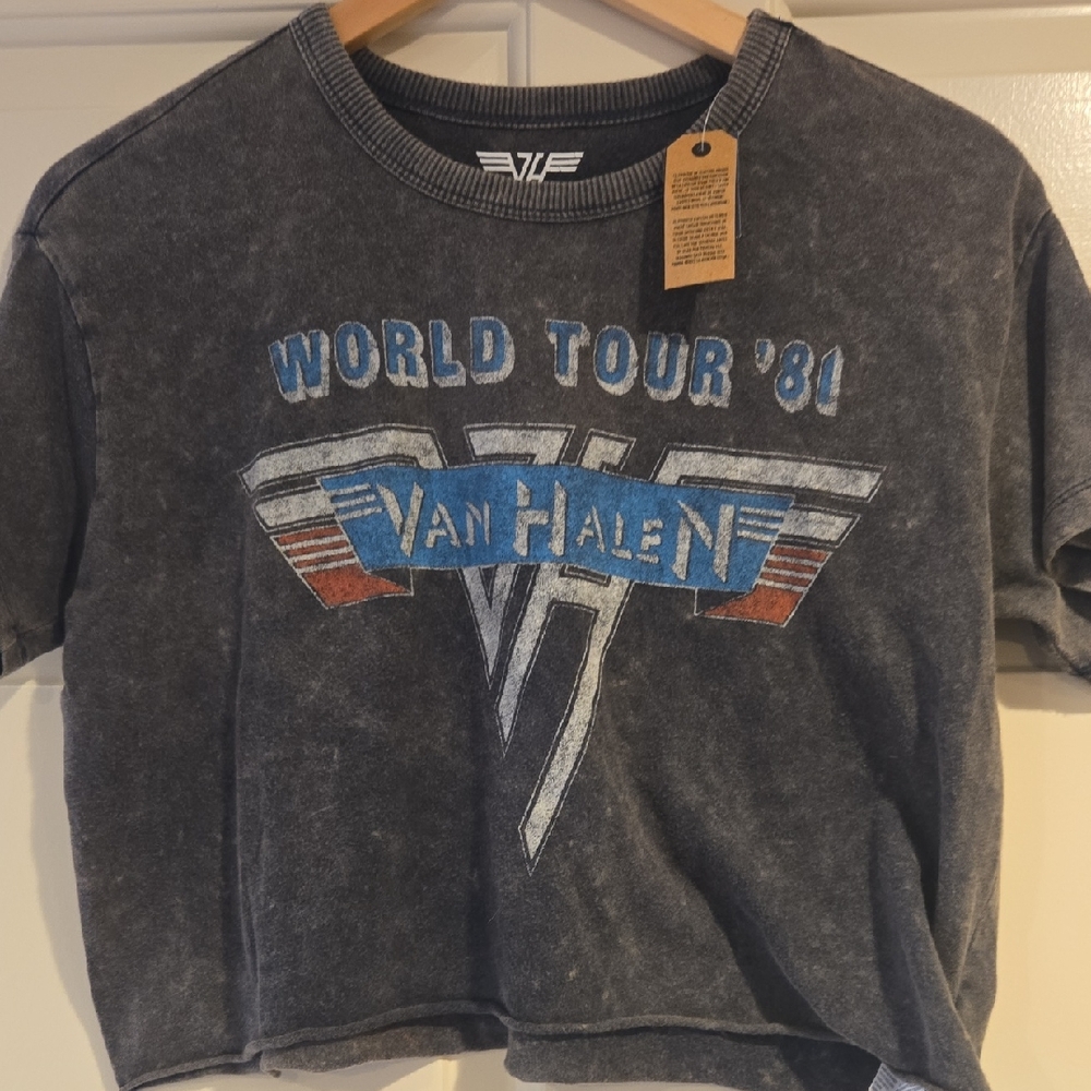 Van Halen World Tour '81 Gray T-Shirt